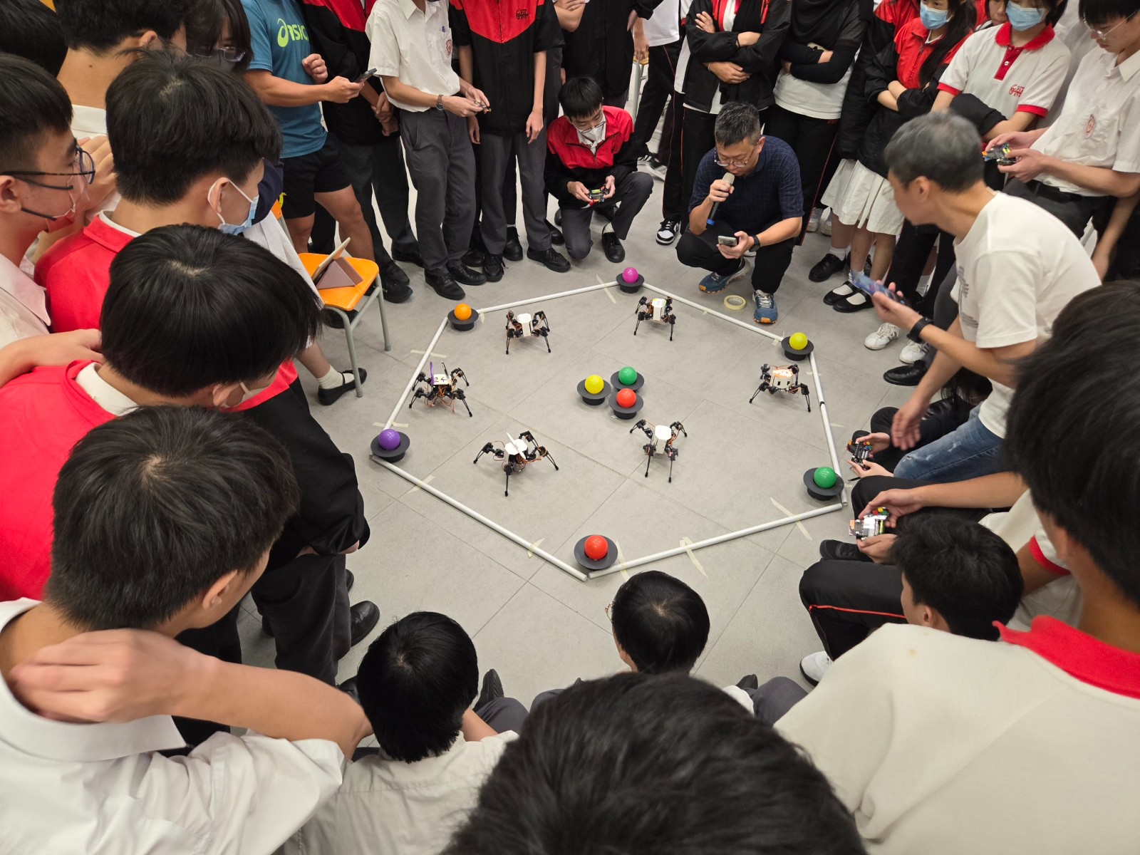 Legged Robot Fun Day - PLK Vicwood Kt Chong Sixth Form College